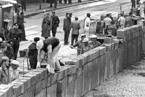 Berliner Mauer Aufbau 1961