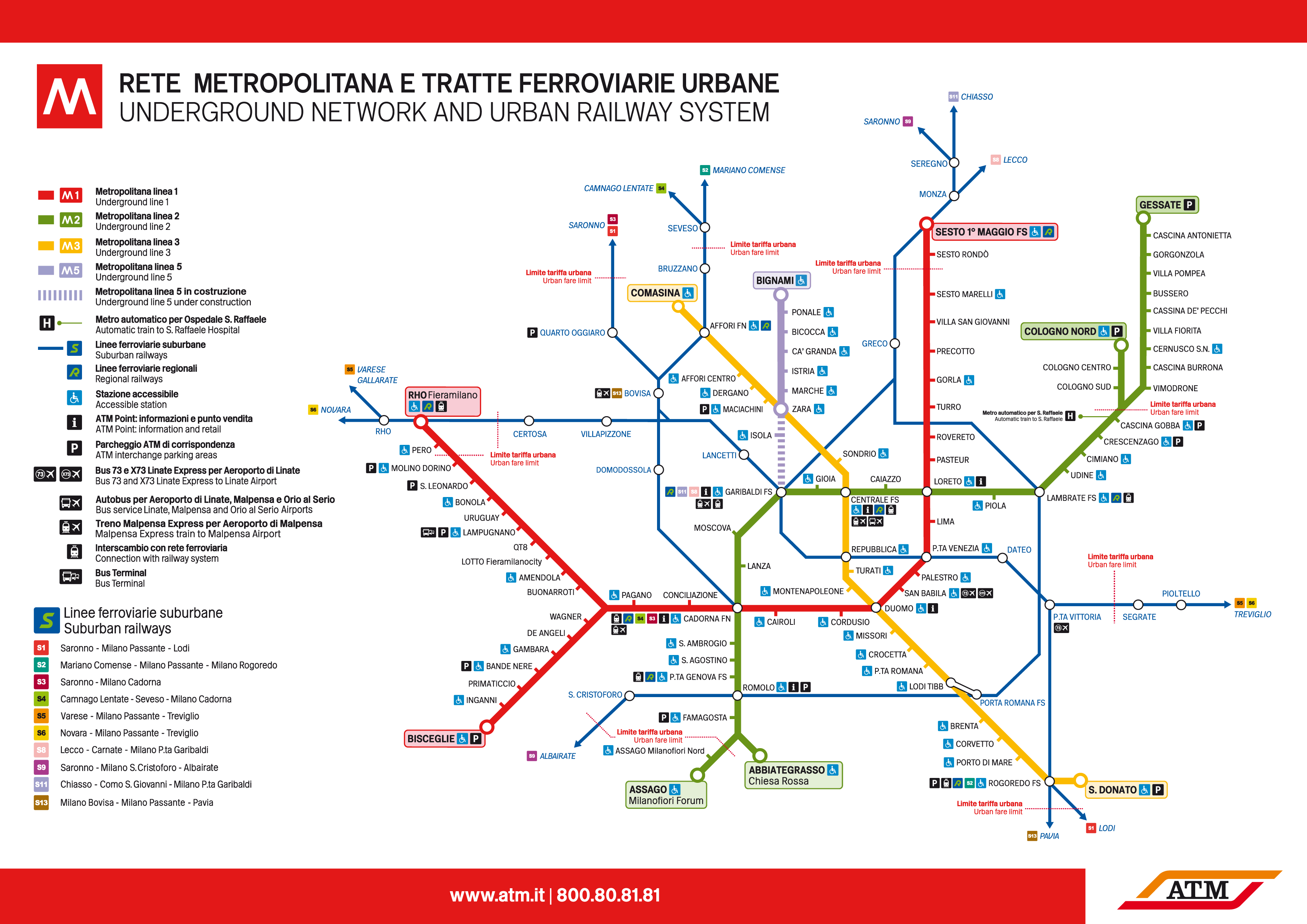 Metro Milano: la mappa, i percorsi, le linee e info utili- Turista Fai