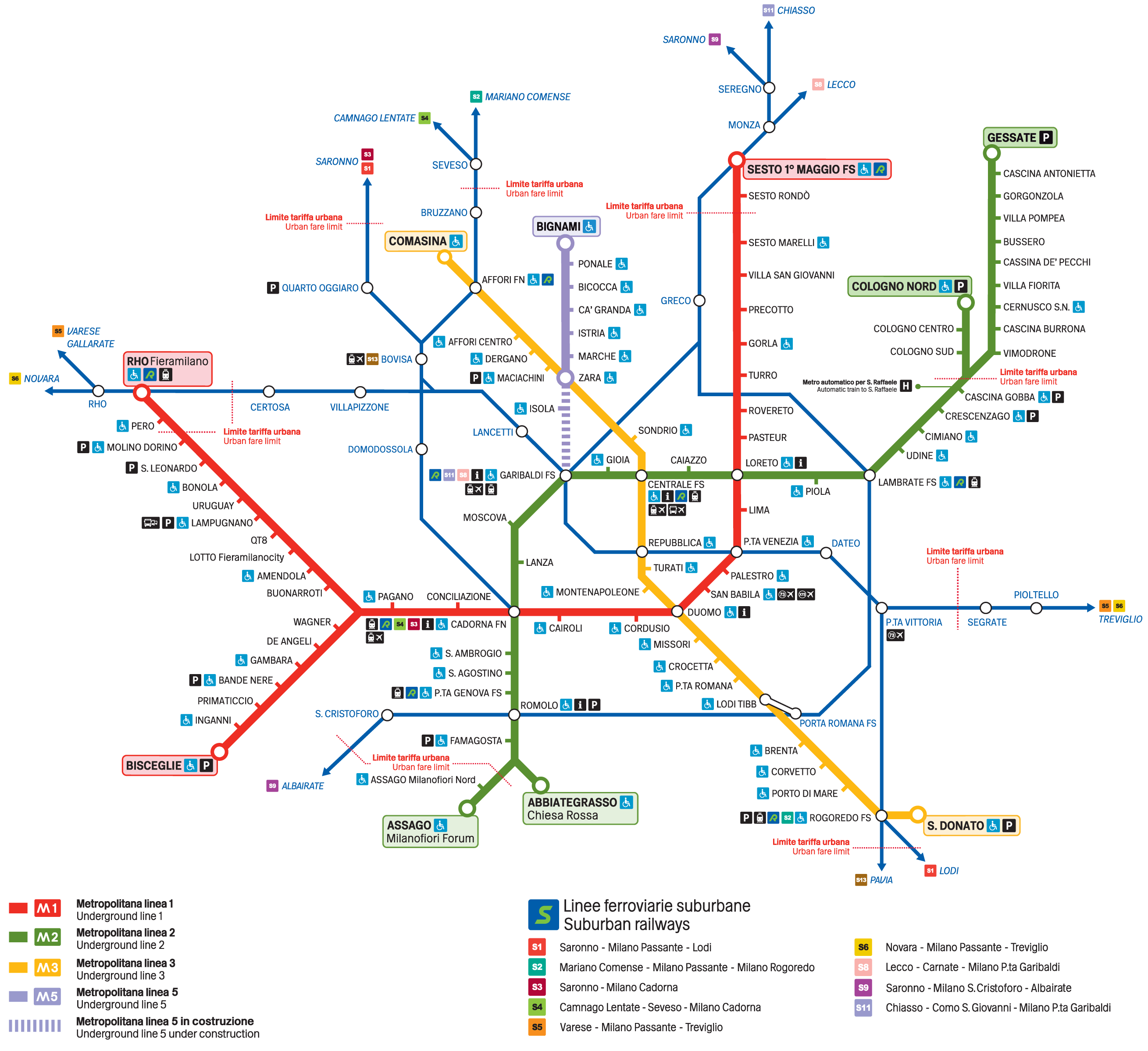 Metro Milano Mappa Percorsi Linee E Info Utili Turista Fai Da Te