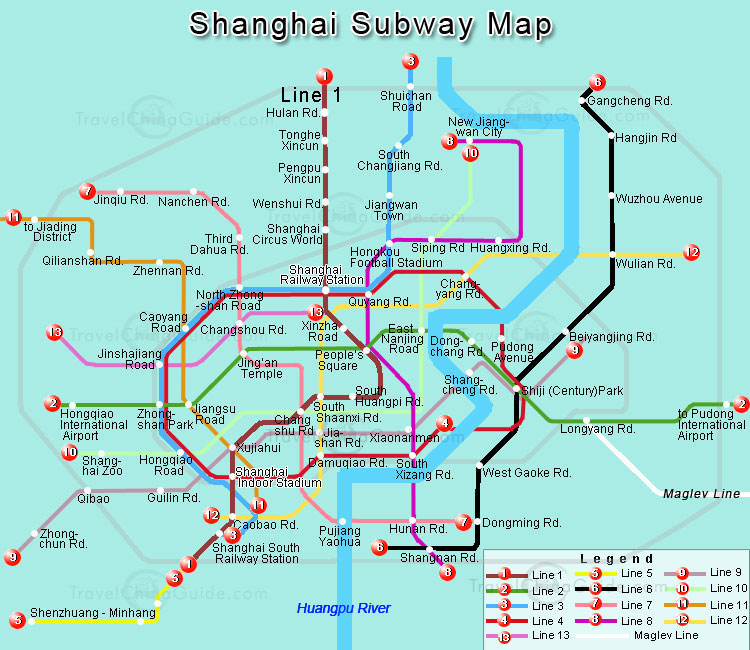 Metro Shanghai: tutte le info utili sulla metro Shanghai e sul meteo Shanghai