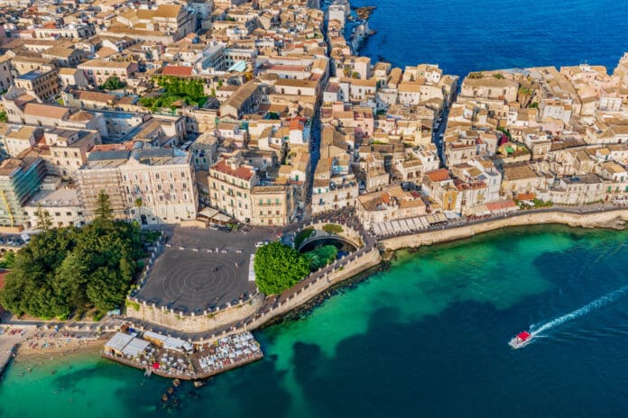 Vista dall'alto di Ortigia - Sicilia