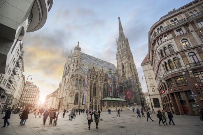 Vienna chiesa di Santo Stefano