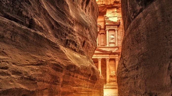 petra in giordania