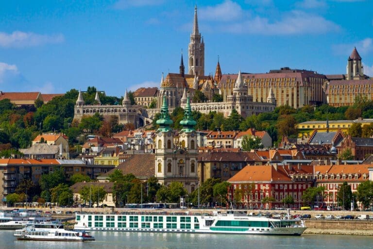 Budapest Vista dal Danubio