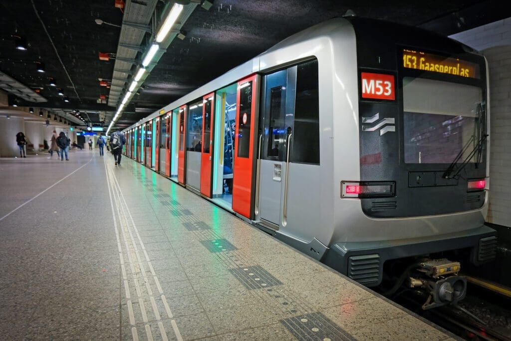 Treno metropolitana Amsterdam
