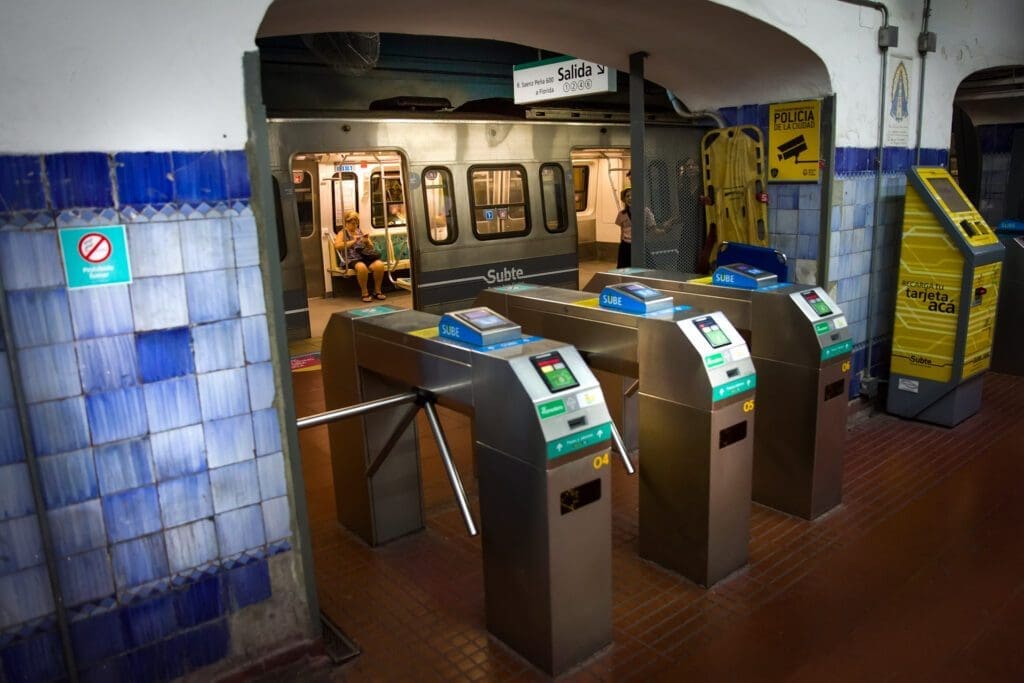 Tornelli della Metro di Buenos Aires