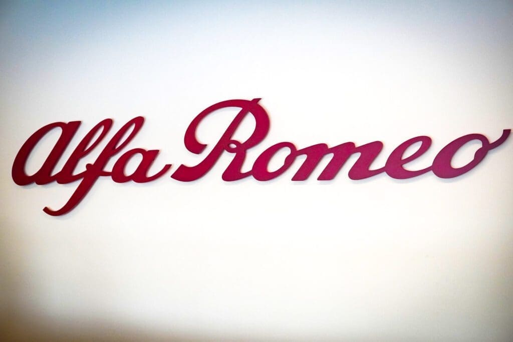 Logo Alfa Romeo nel Museo del biscione