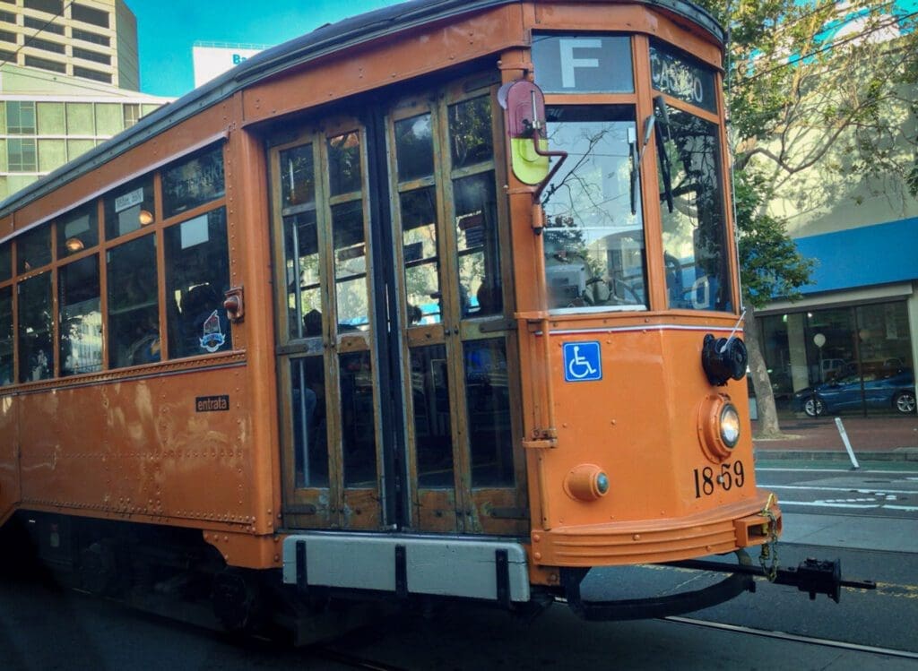 Tram di Milano a San Francisco