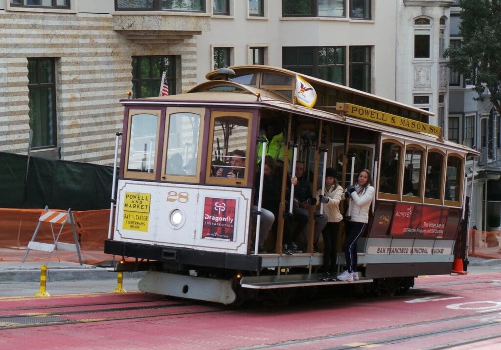 metro e cable car san francisco