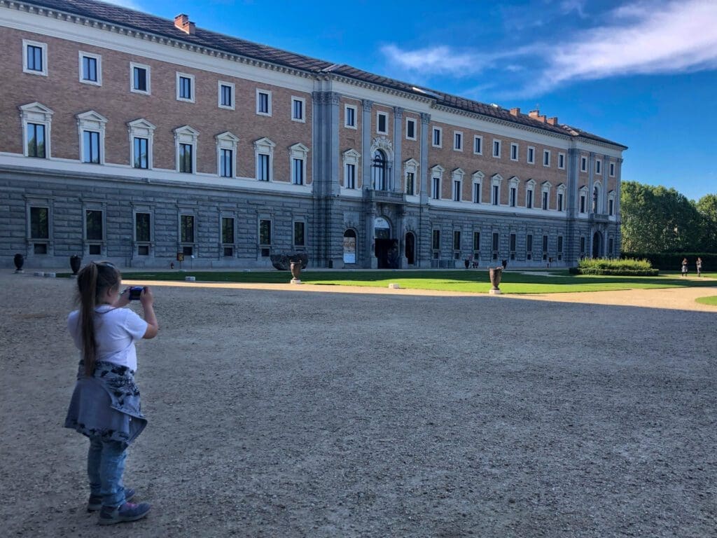 facciata interna del Palazzo Reale di Torino