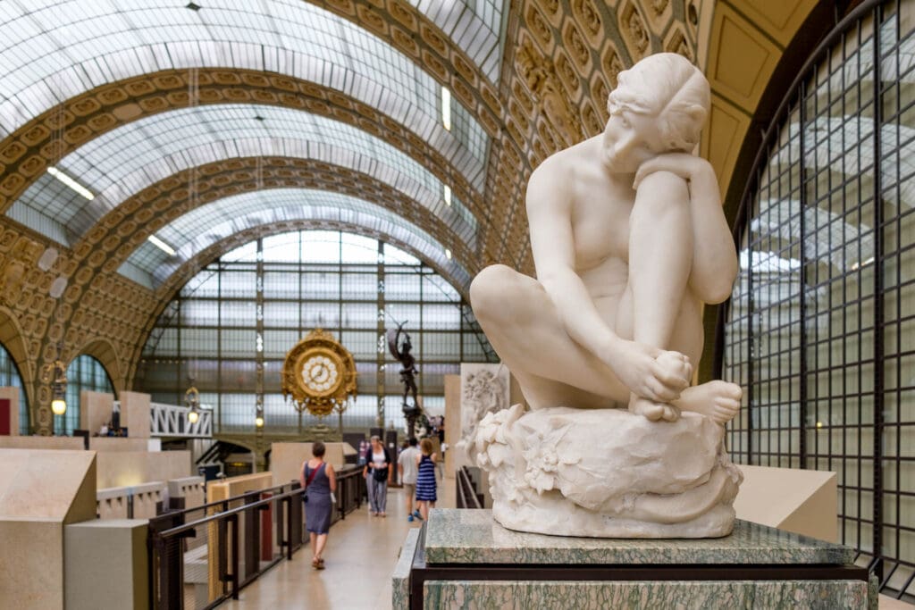 Dettaglio Statua presente al museo d'Orsay - Parigi