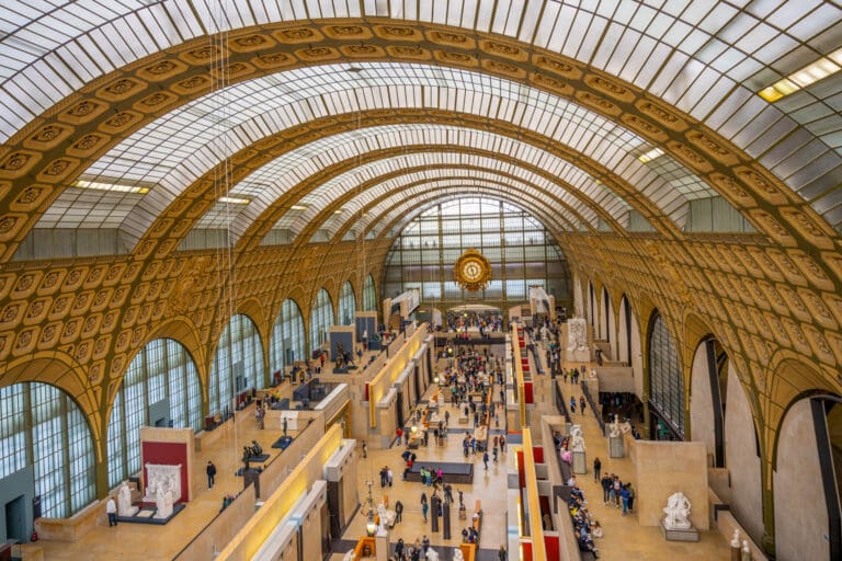 Hall principale del museo d'Orsay - Parigi