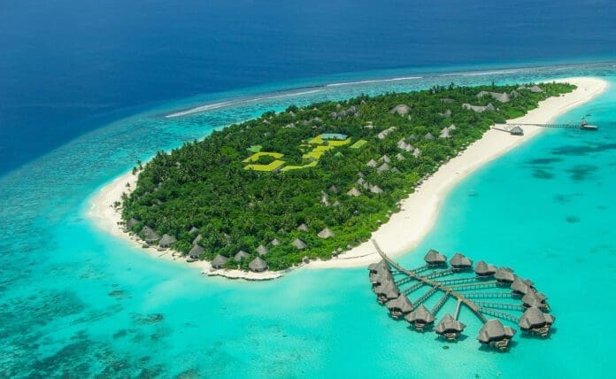 un isola delle Maldive