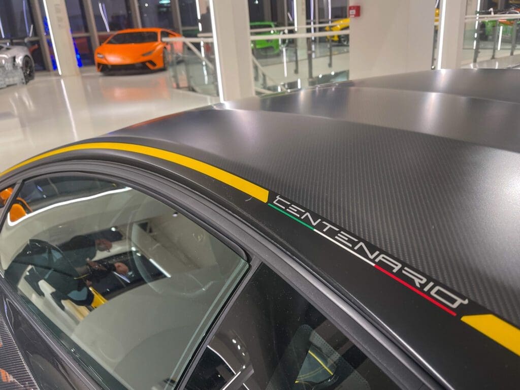 Lamborghini Centenario dettaglio