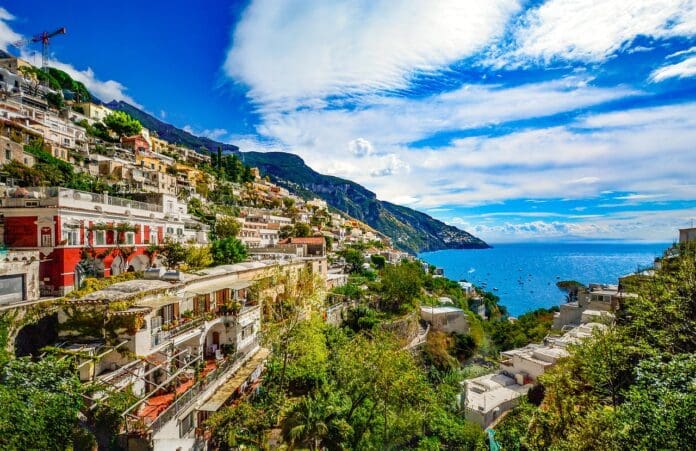 Vista della costa Tirrenica