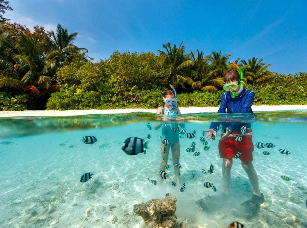 snorkeling alle Maldive